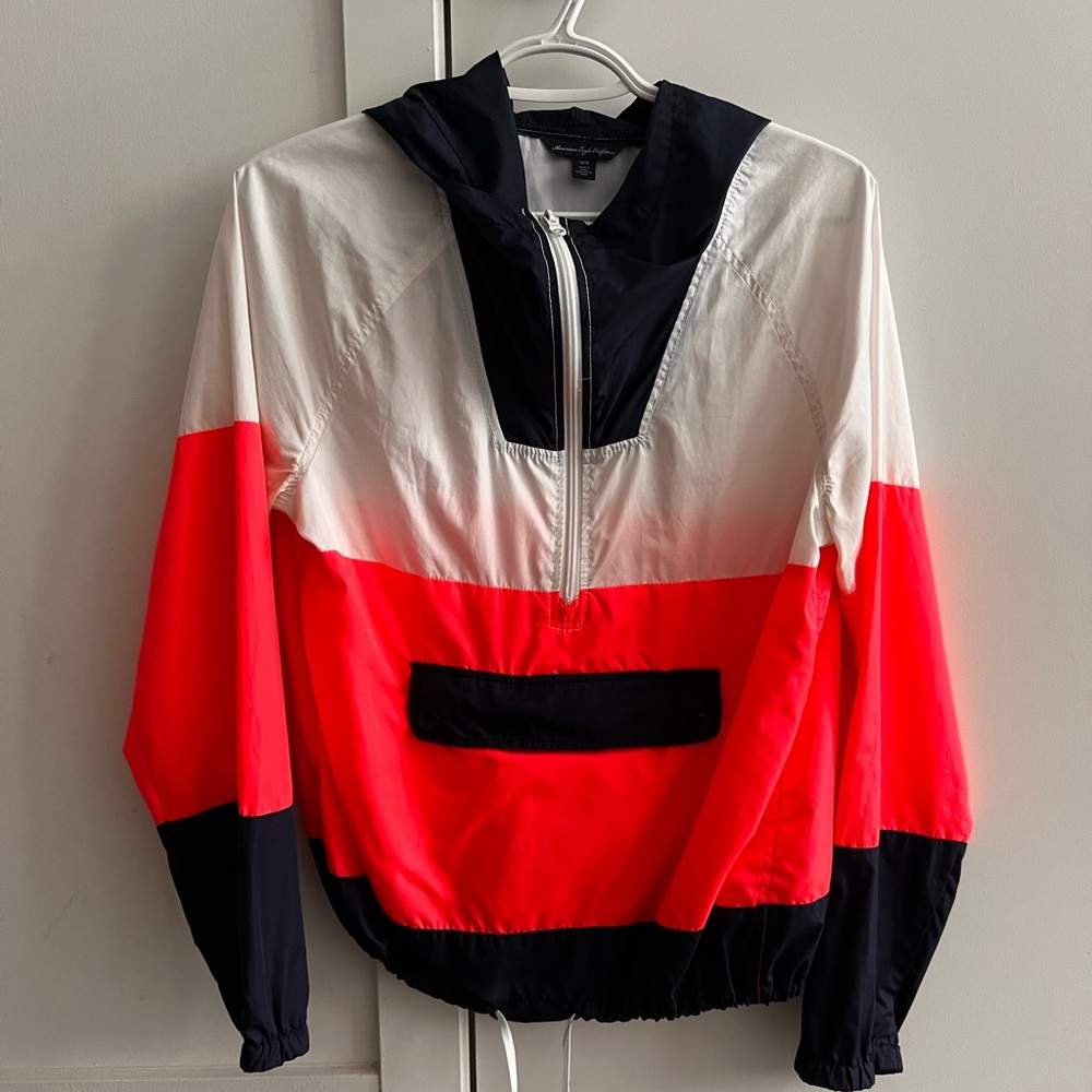 American Eagle Outfitters Colourblock Windbreaker Jacket